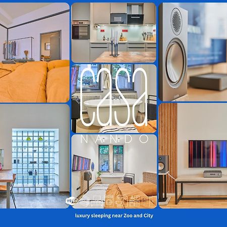 לייפציג Casanando Premium Suites - Hifi Lofts In Ruhiger Zoo - Und Citylage מראה חיצוני תמונה