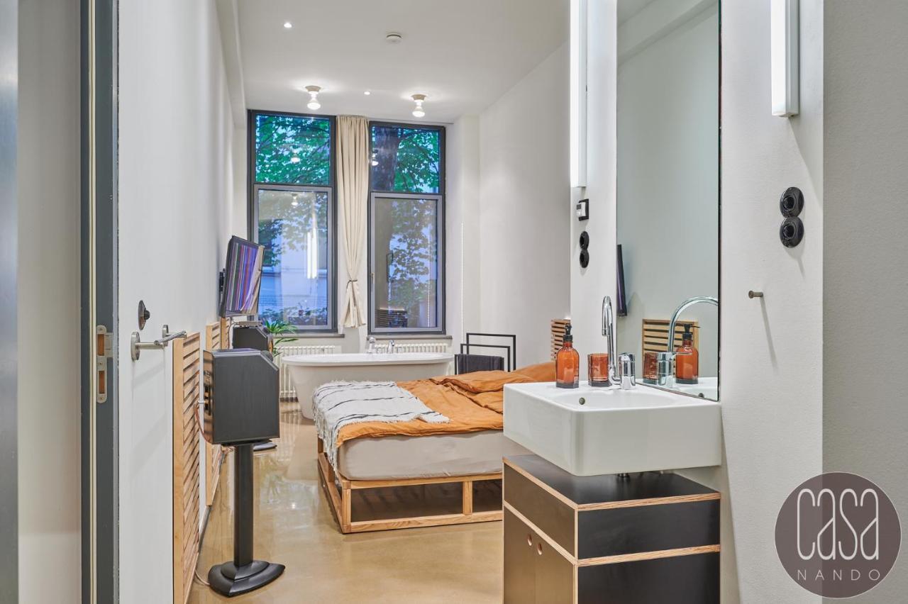 לייפציג Casanando Premium Suites - Hifi Lofts In Ruhiger Zoo - Und Citylage מראה חיצוני תמונה